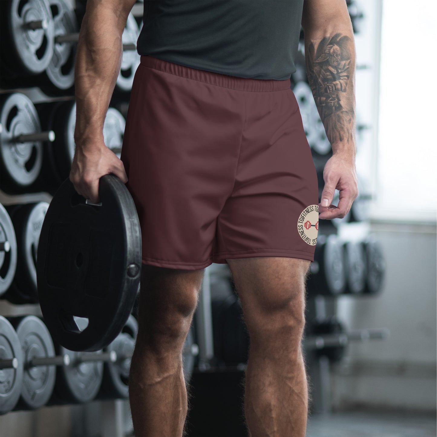 Athletic Shorts (Maroon)