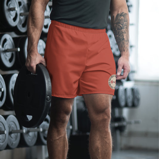 Athletic Shorts (Red Orange)