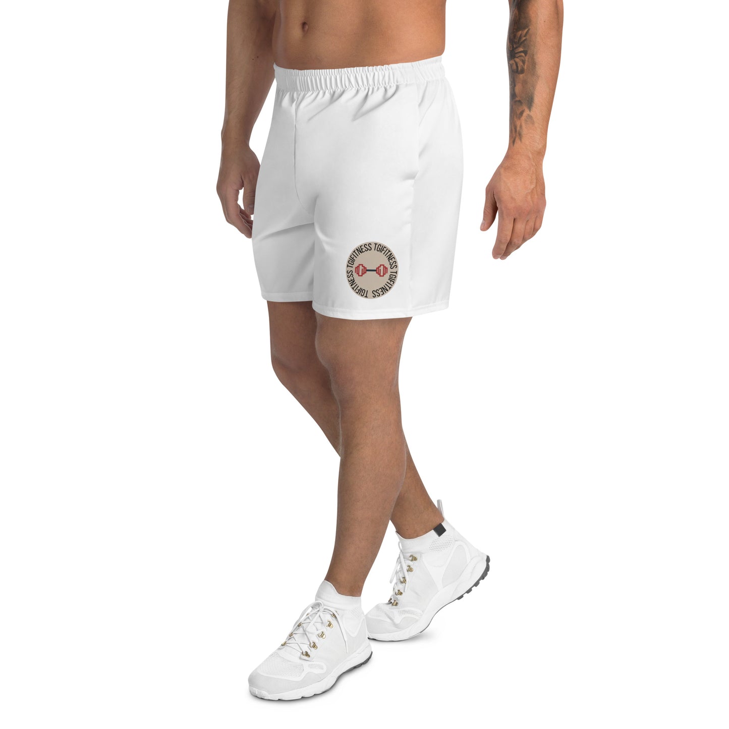 Athletic Shorts (White)