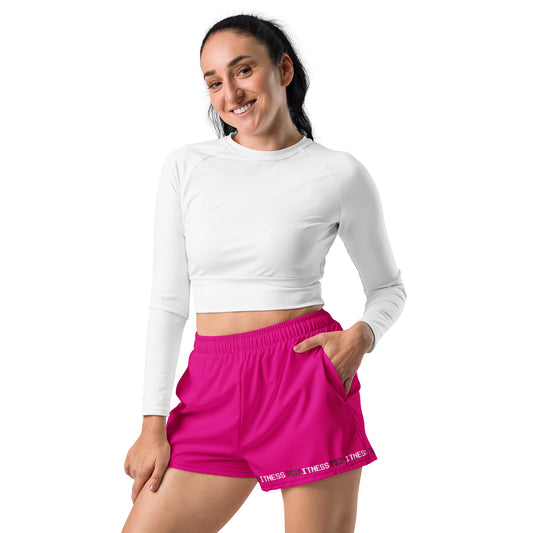 Women’s Athletic Shorts (Hot Pink)