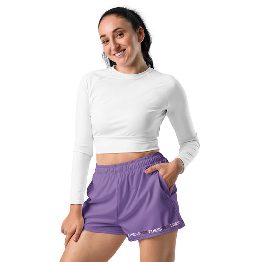 Women’s Athletic Shorts (Purple)
