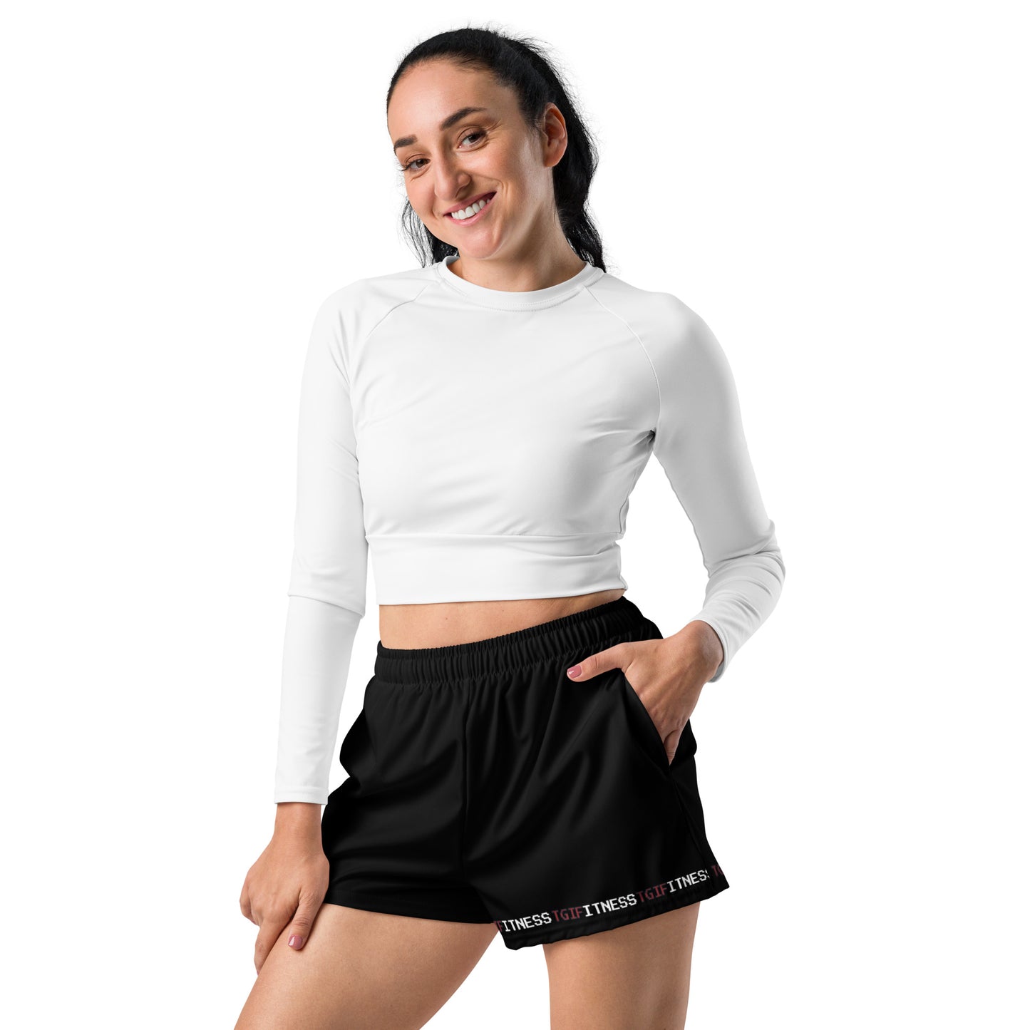 Women’s Athletic Shorts (Black)