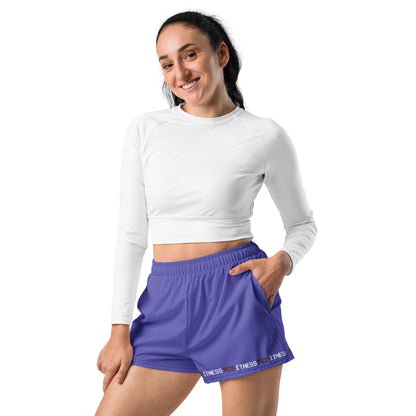 Women’s Athletic Shorts (Purple)