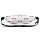 Fanny Pack Cross Design (White)