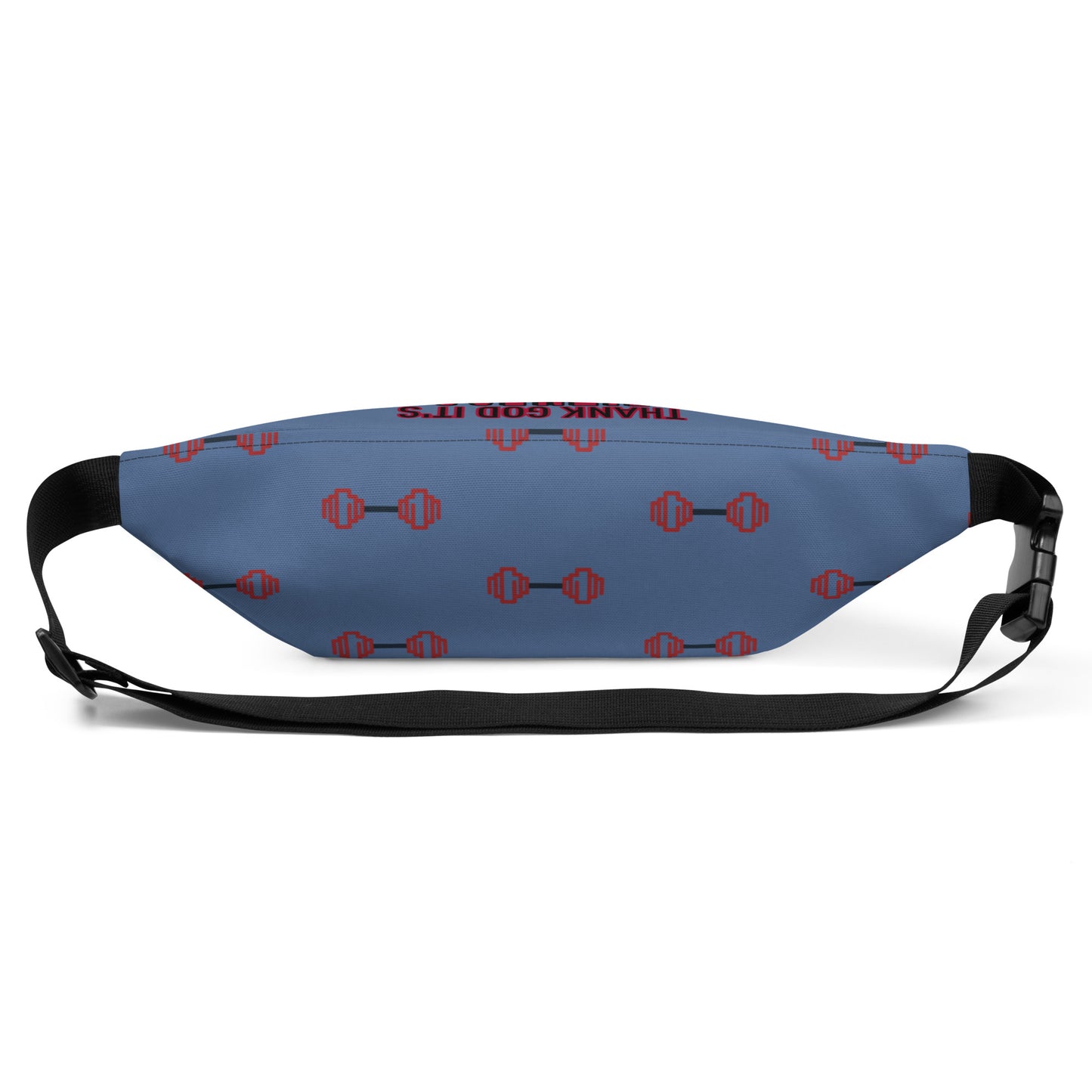 Fanny Pack Cross Design (Kashmir Blue)