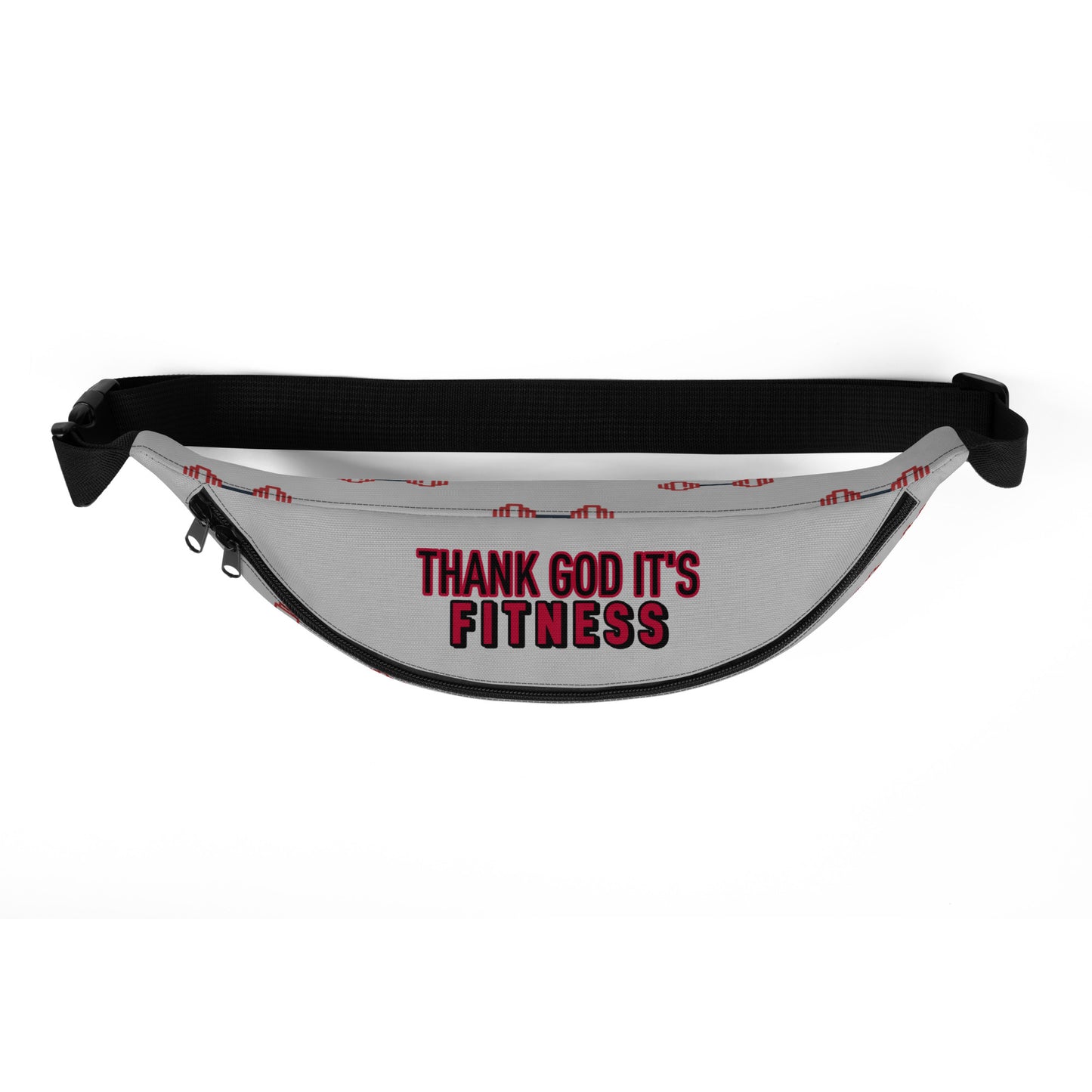 Fanny Pack Cross Design (Silver)